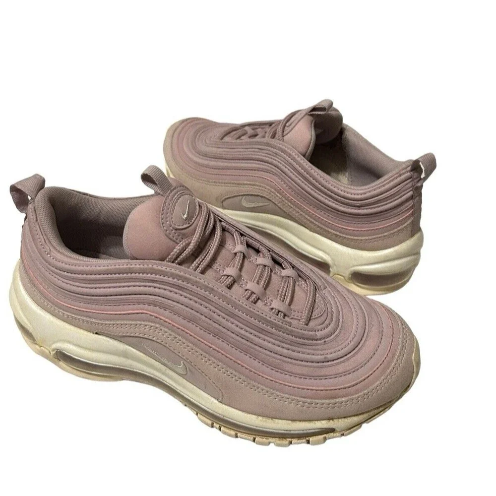 Nike Air Max Womens 97 Premium Pink Purple Sneakers 917646-500 Size 7.5